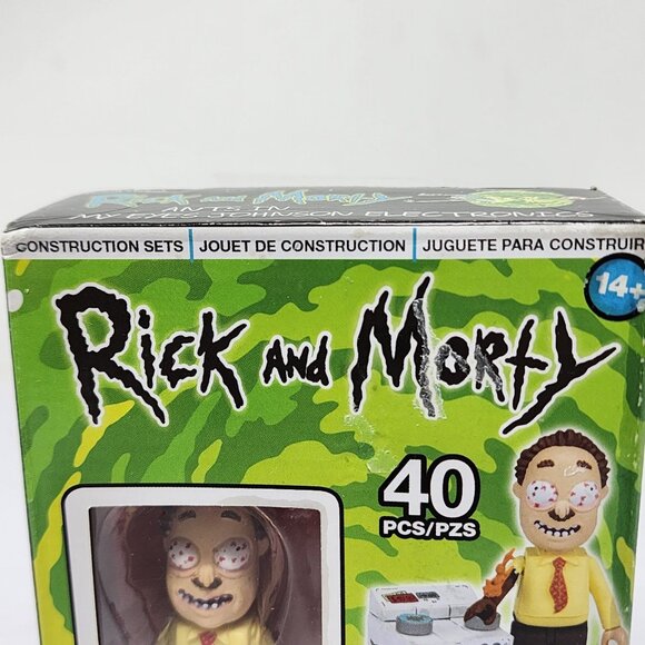 Rick Morty Ants In My Eyes Johnson 40pc Construction Set McFarlane Toys - Picture 2 of 7